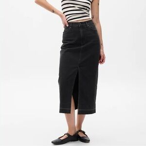 Gap Denim Midi Skirt